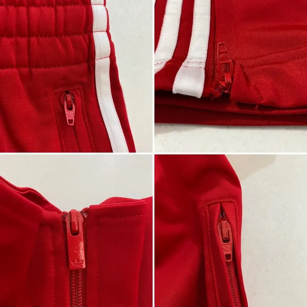 Adidas Originals Classics Firebird Tracksuit Better Scarlet White Size 2XL